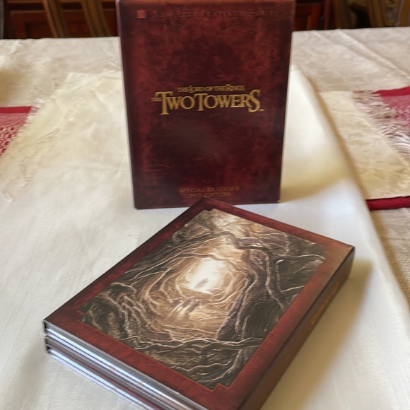 Lord of the Rings The Two Towers special extended edition 4 DVD set booklet - Picture 9 of 9